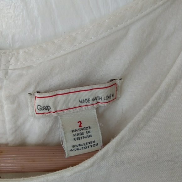 Linen Gap Dress - Picture 4 of 4